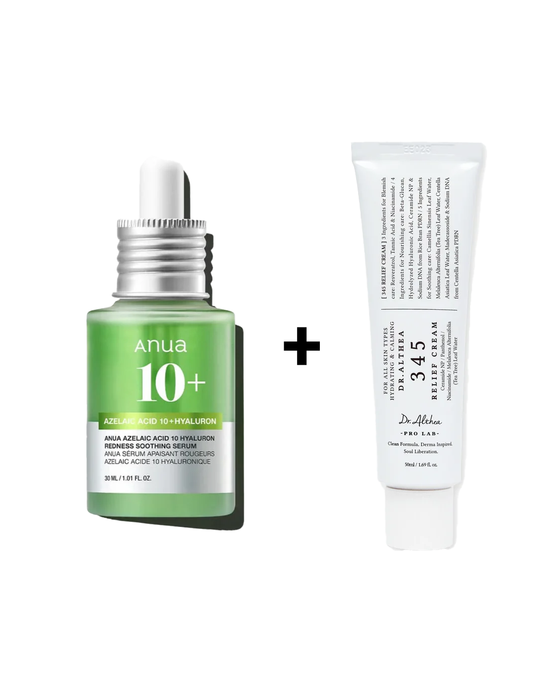 Anua Azelaic Acid 10+ + Dr.Althea 345 Relief Cream (new formula)