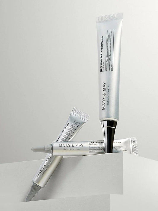 mary&may eye cream Tranexamic Acid + Glutathione ( big size )