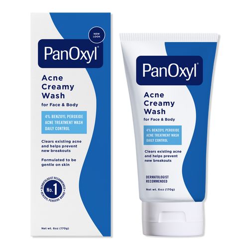 PanOxyl Acne Creamy Wash Benzoyl Peroxide 4% Daily Control